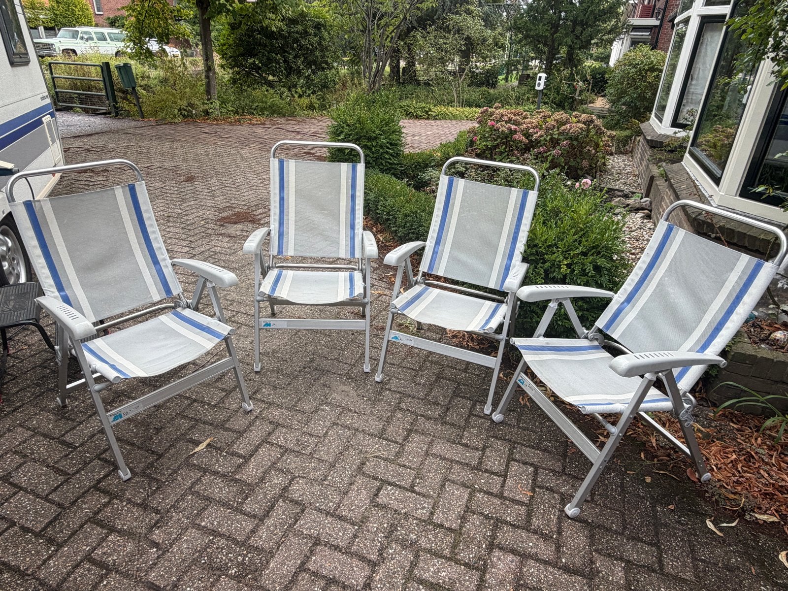 Inklapbare Dukdalf stoelen, Ophalen, Zo goed als nieuw