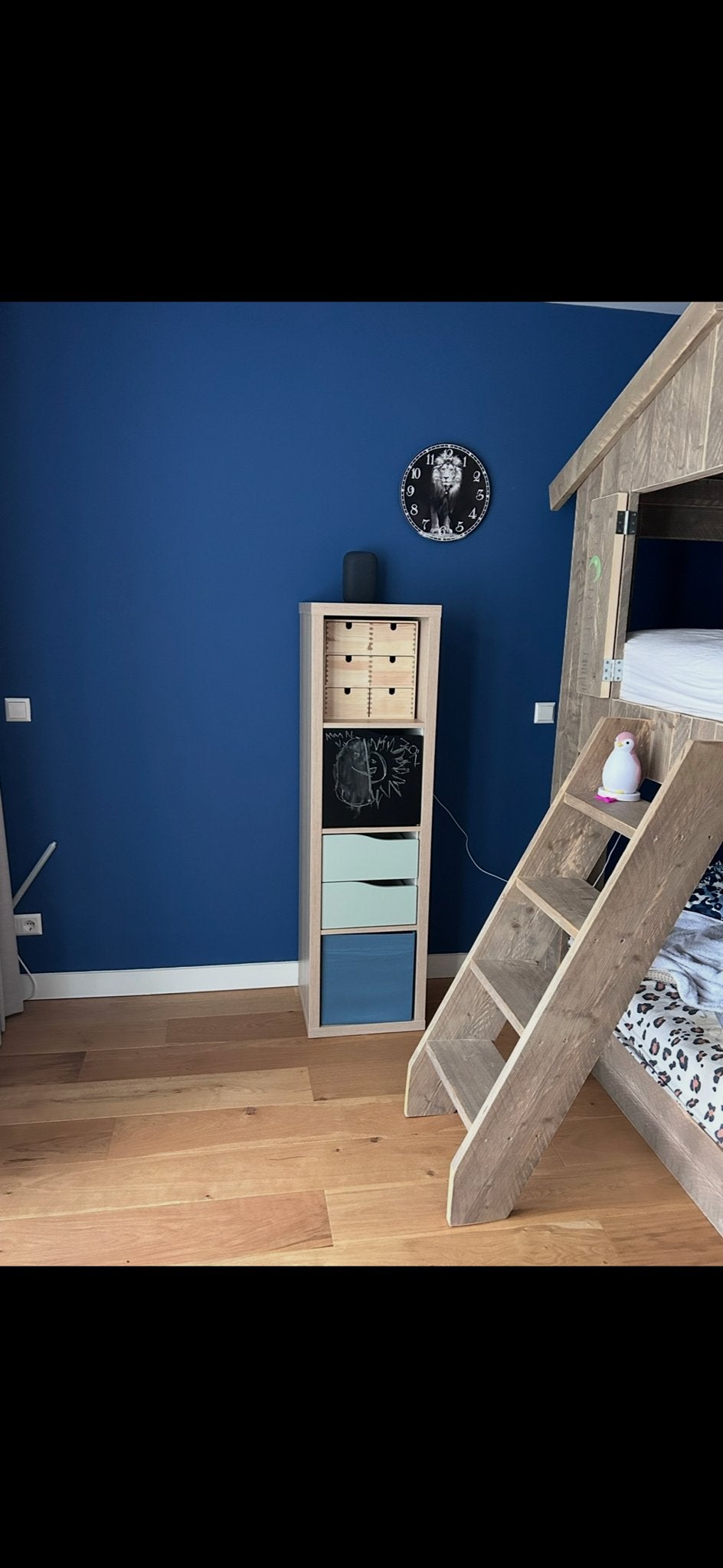 Boomhut bed van Saartje Prum (incl. lattenbodems), Ophalen, 85 tot 100 cm, Gebruikt, Hoogslaper of Stapelbed