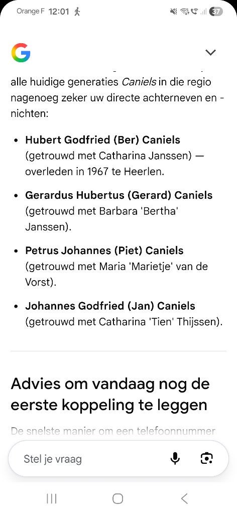 Contact opsporing, Contacten en Berichten