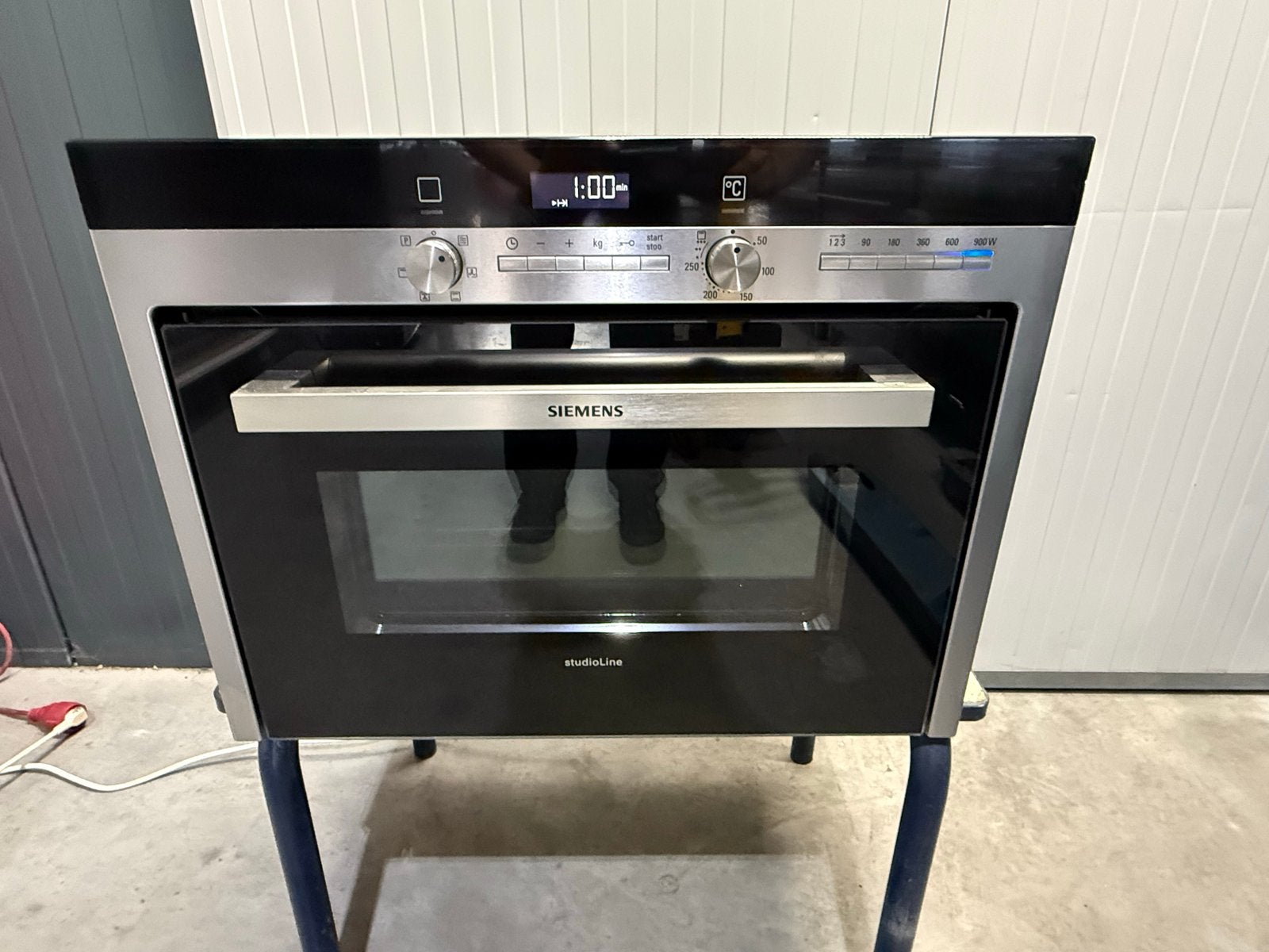 Siemens studioLine Combi-oven met magnetronfunctie, Witgoed en Apparatuur, 45 tot 50 cm, Hete lucht, Siemens, Ophalen of Verzenden