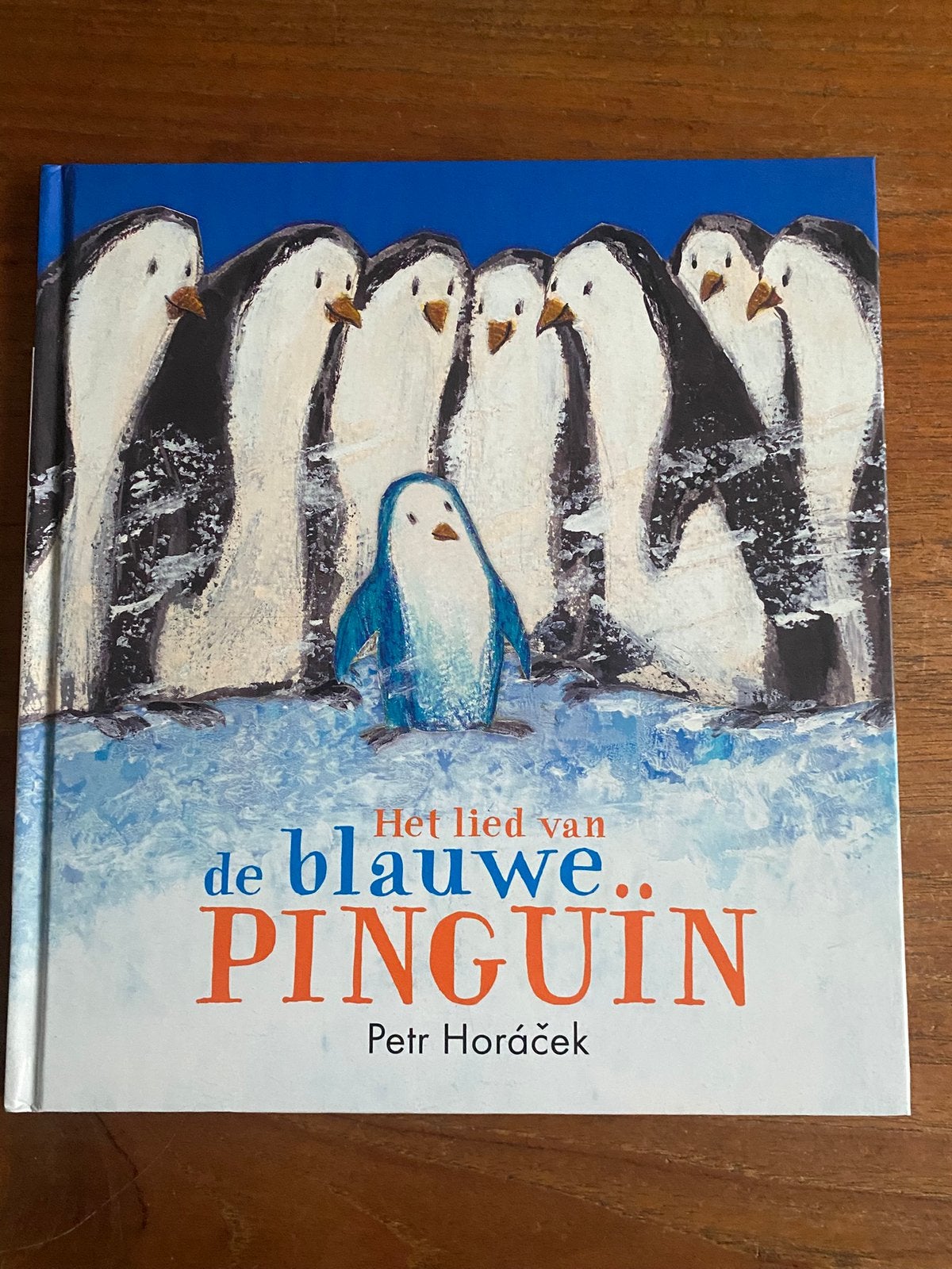 Het lied van de blauwe pinguïn - Petr Horácek, Lemniscaat, Ophalen of Verzenden, Nieuw, Petr Horácek, Prentenboek