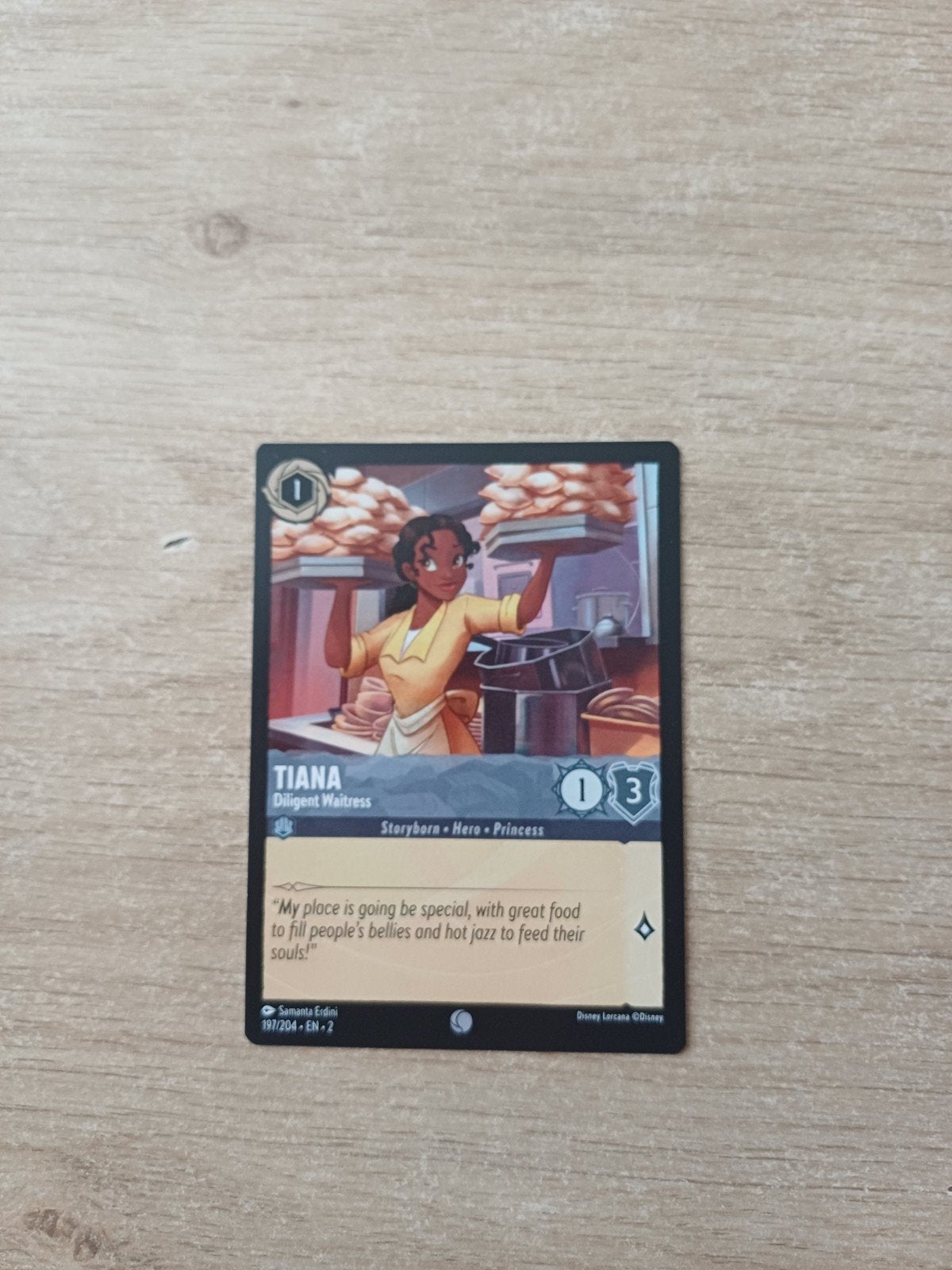 tiana diligent waitress, Ophalen of Verzenden, Nieuw, Losse kaart
