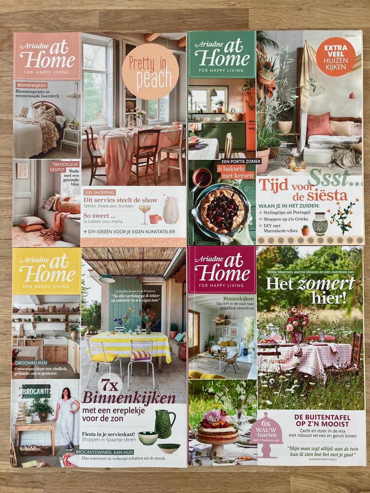 Ariadne at Home tijdschriften woonmagazines 2024, Ophalen of Verzenden, Zo goed als nieuw, Overige typen