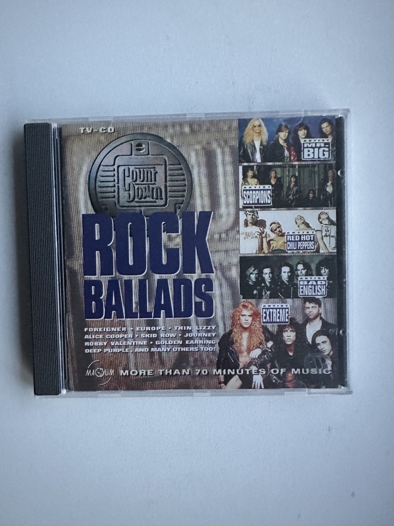 CD Rockballads 1, Cd's en Dvd's, Cd's | Verzamelalbums, Ophalen of Verzenden, Zo goed als nieuw, Rock en Metal, Verzamelalbum