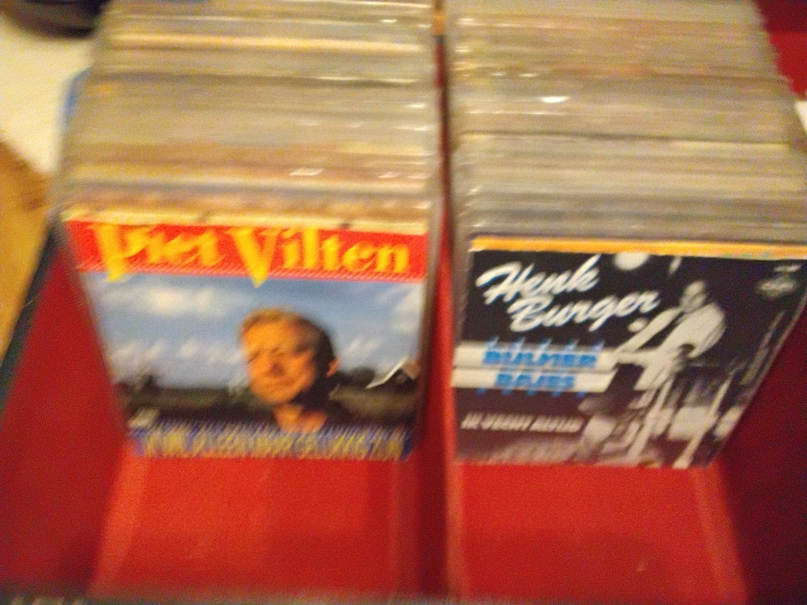 partij verzameling singles 164 stuks vinyl piraat, Verzenden, Gebruikt, Overige formaten, Levenslied of Smartlap