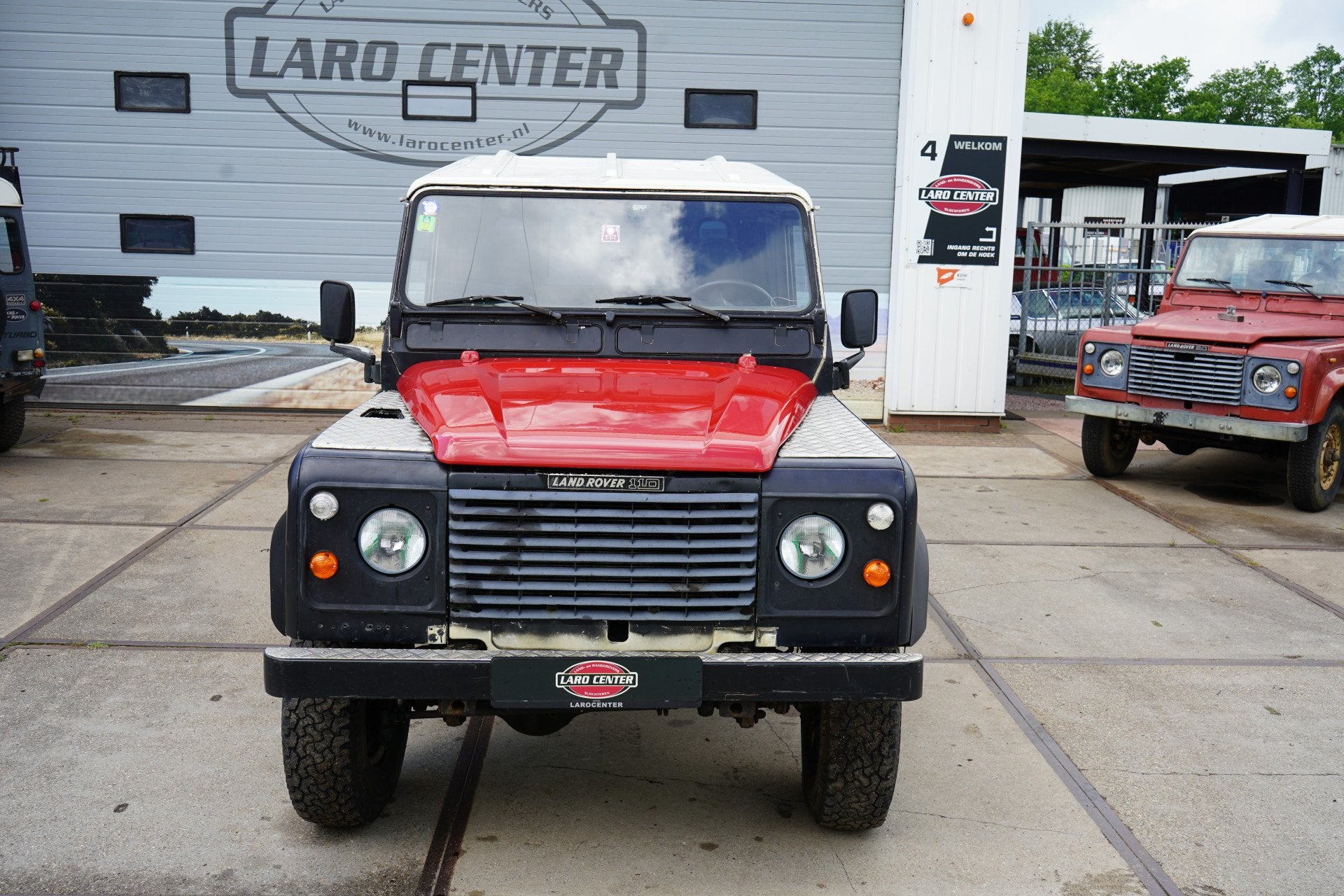 Land Rover Defender v8 110 Stationwagon (bj 1988), Land Rover, 116 pk, Wit, Origineel Nederlands