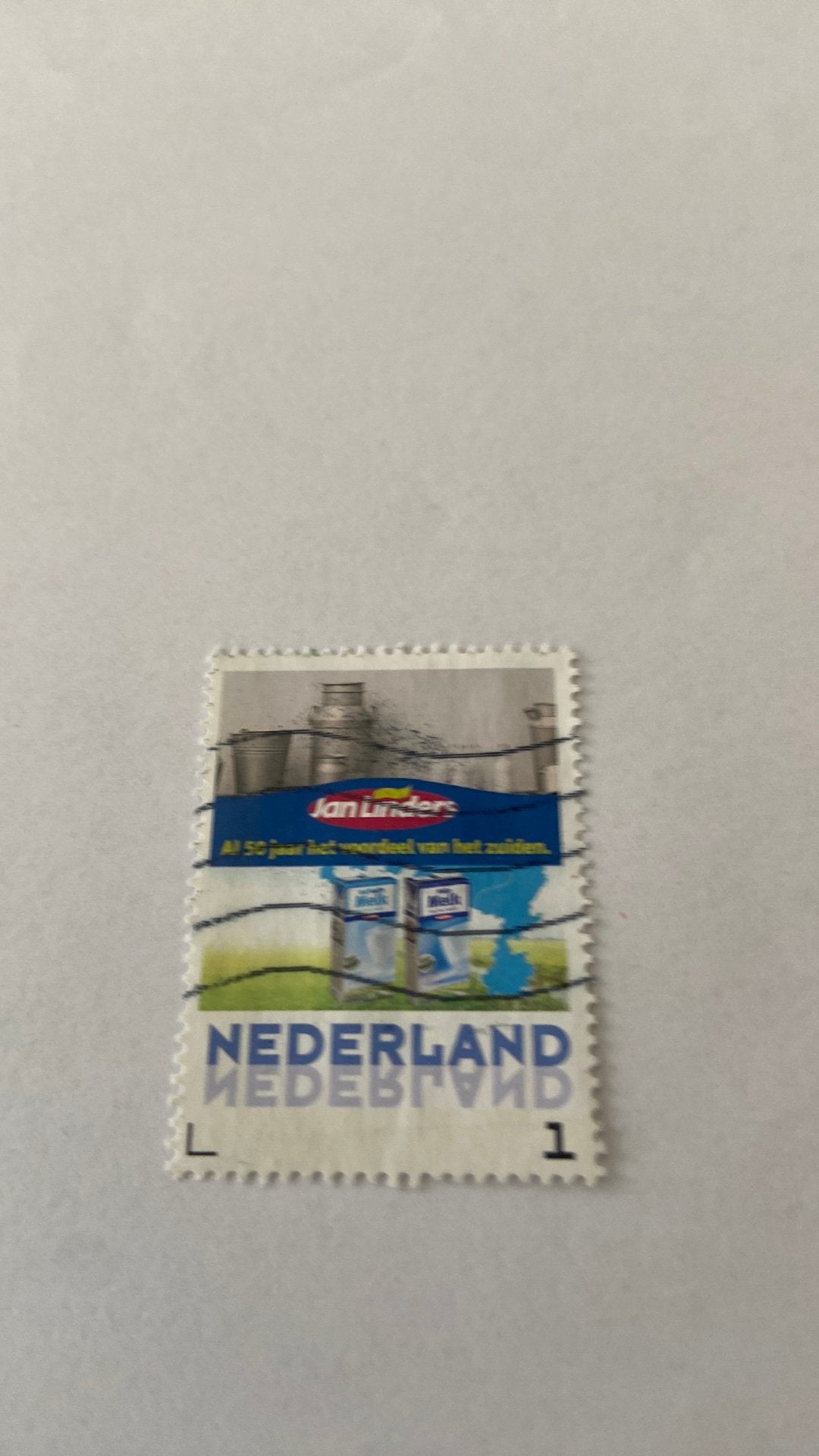 Nederland, Verzenden, Gestempeld