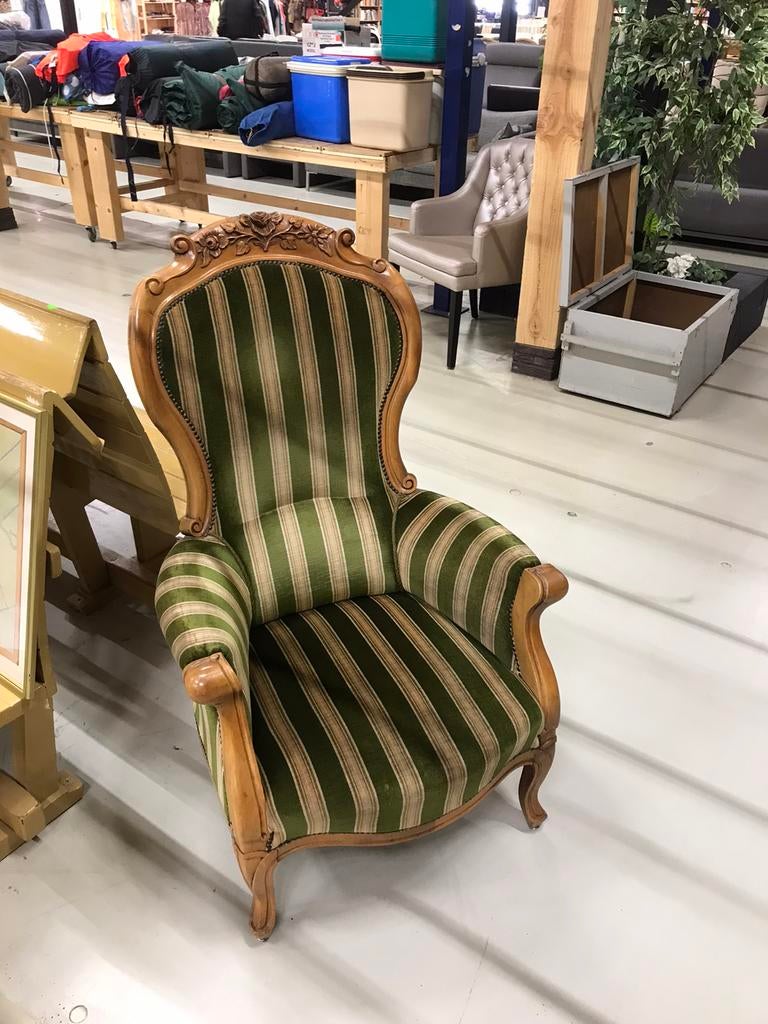 Stoel fauteuil barok, Ophalen of Verzenden