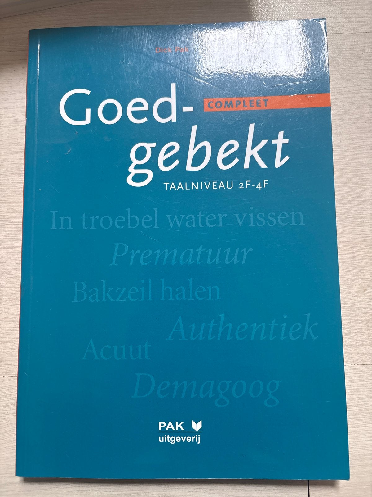 Goed-gebekt Compleet: Taalvaardigheid 2F-4F, Boeken, Ophalen of Verzenden, Alpha, Zo goed als nieuw, HBO