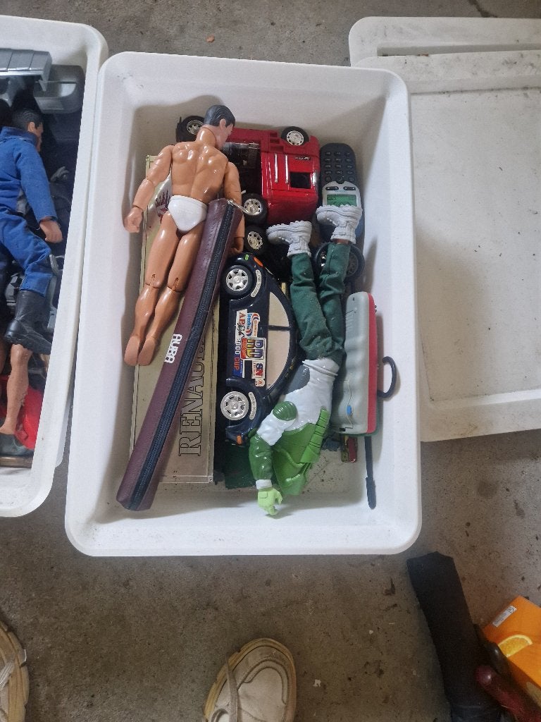Actionman poppen mrt toebehoren, Ophalen, Gebruikt