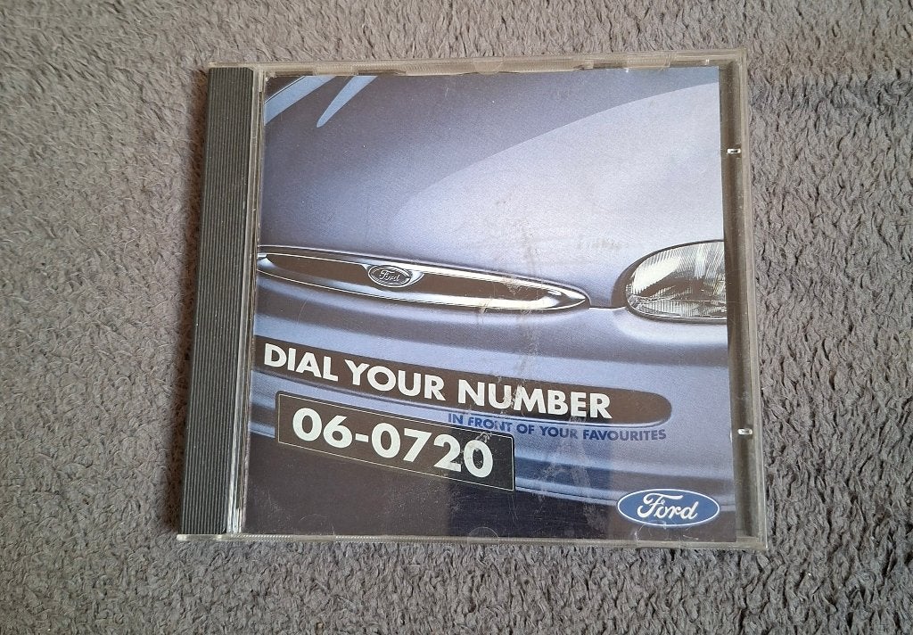 Reclame cd van Ford uit 1995, Ophalen, Pop, Speciale editie, Zo goed als nieuw