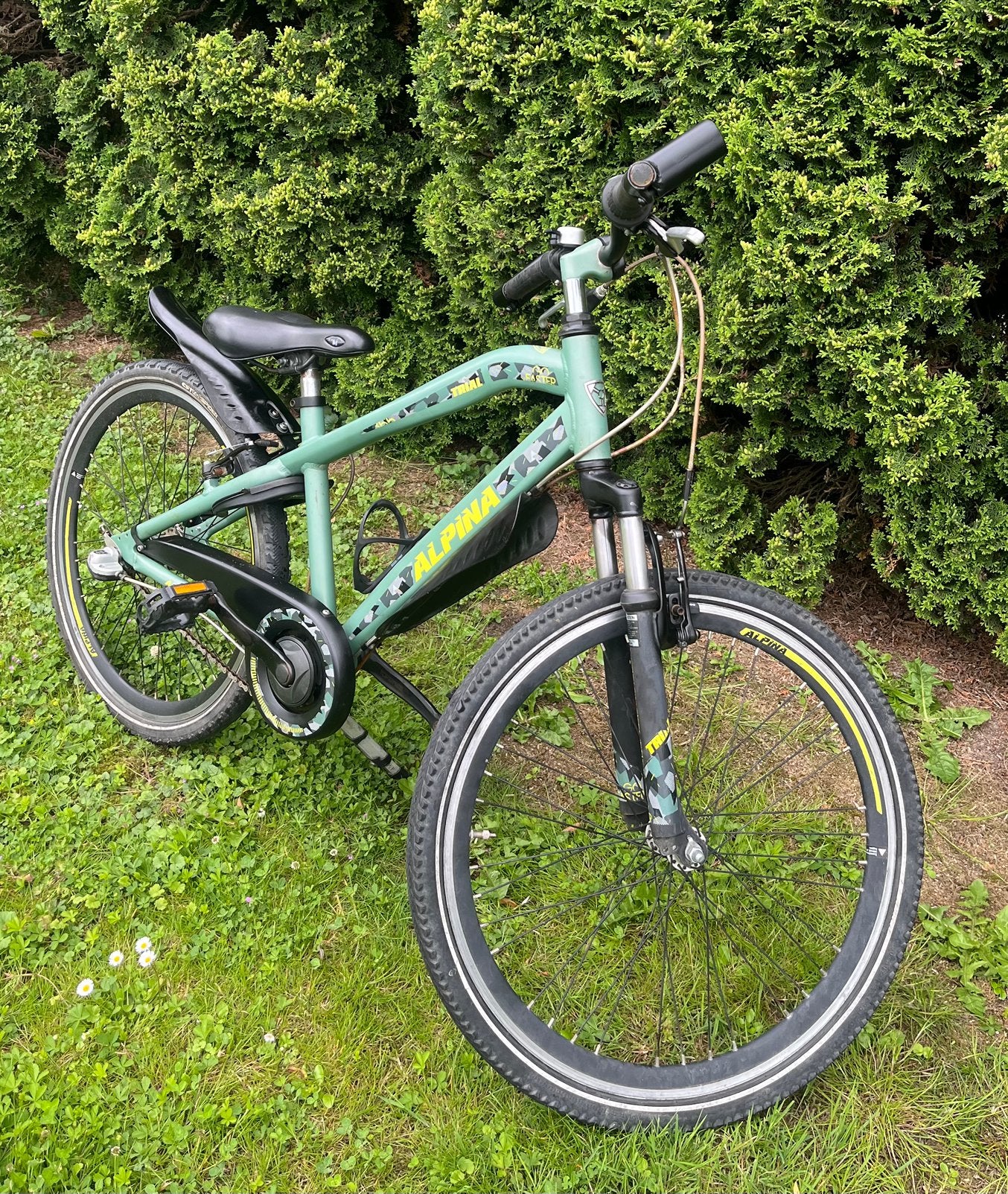 Nette alpina moutainbike trail jongens fiets, Fietsen en Brommers, Fietsen | Jongens, Ophalen, Velgrem, Versnellingen, Gebruikt