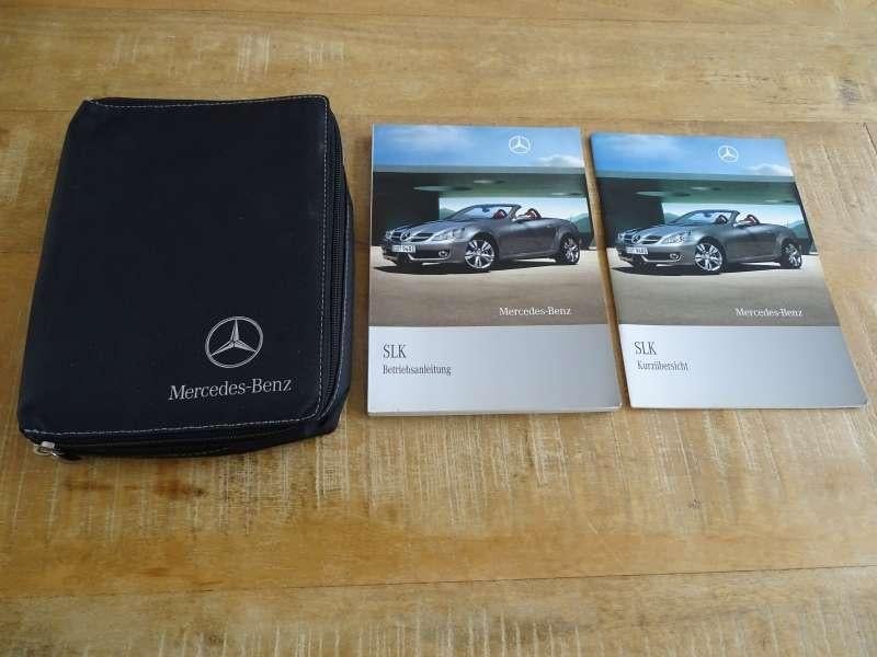 Mercedes SLK - W171 - Boordmap Handleidingen Duits Origineel, Verzenden