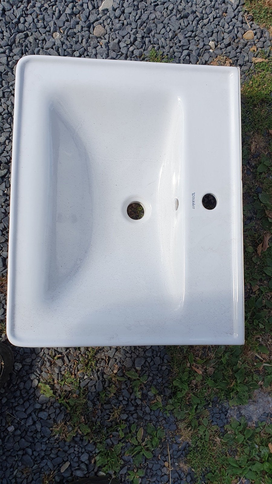 Duravit wastafel 60 cm breed, wit, gebruikt, Ophalen, Gebruikt