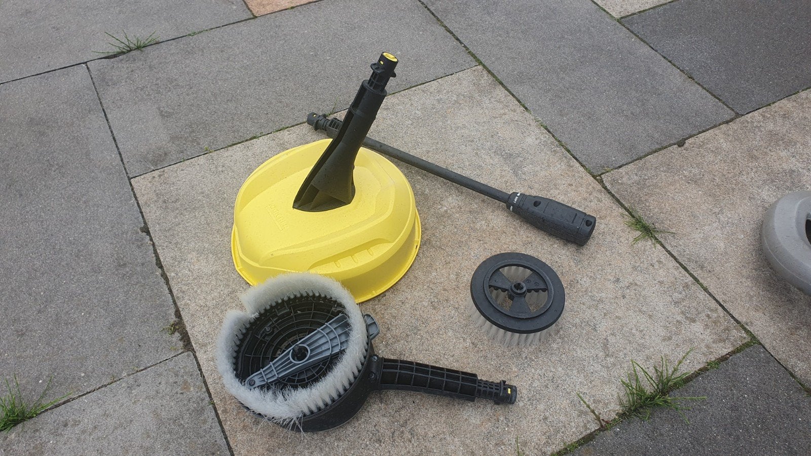 Karcher hogedrukspuit opzetstukken, Ophalen of Verzenden, Gebruikt, Karcher terras reiniger