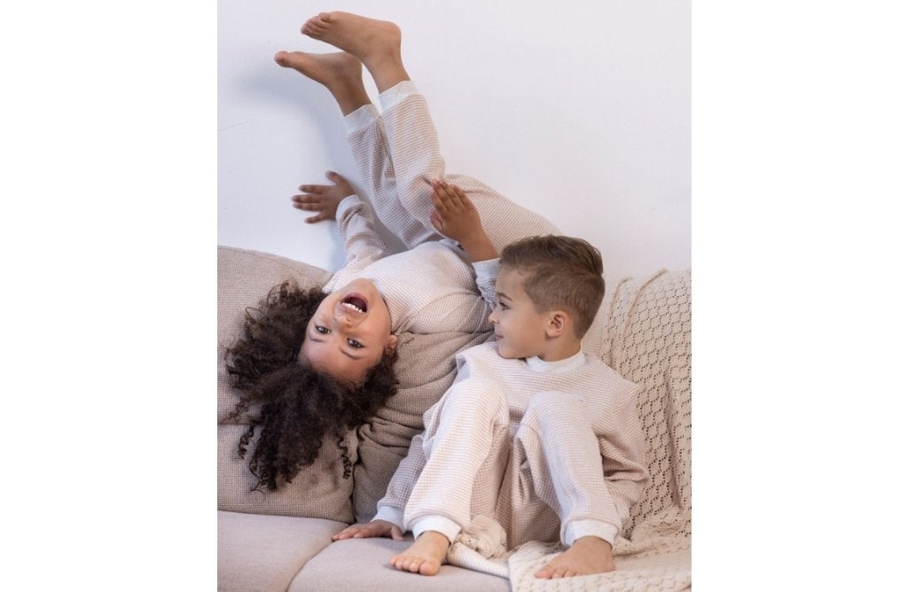 Feetje wafelpyjama met Gratis shirt voor je knuffel, Nacht- of Onderkleding, -, Jongen of Meisje, -