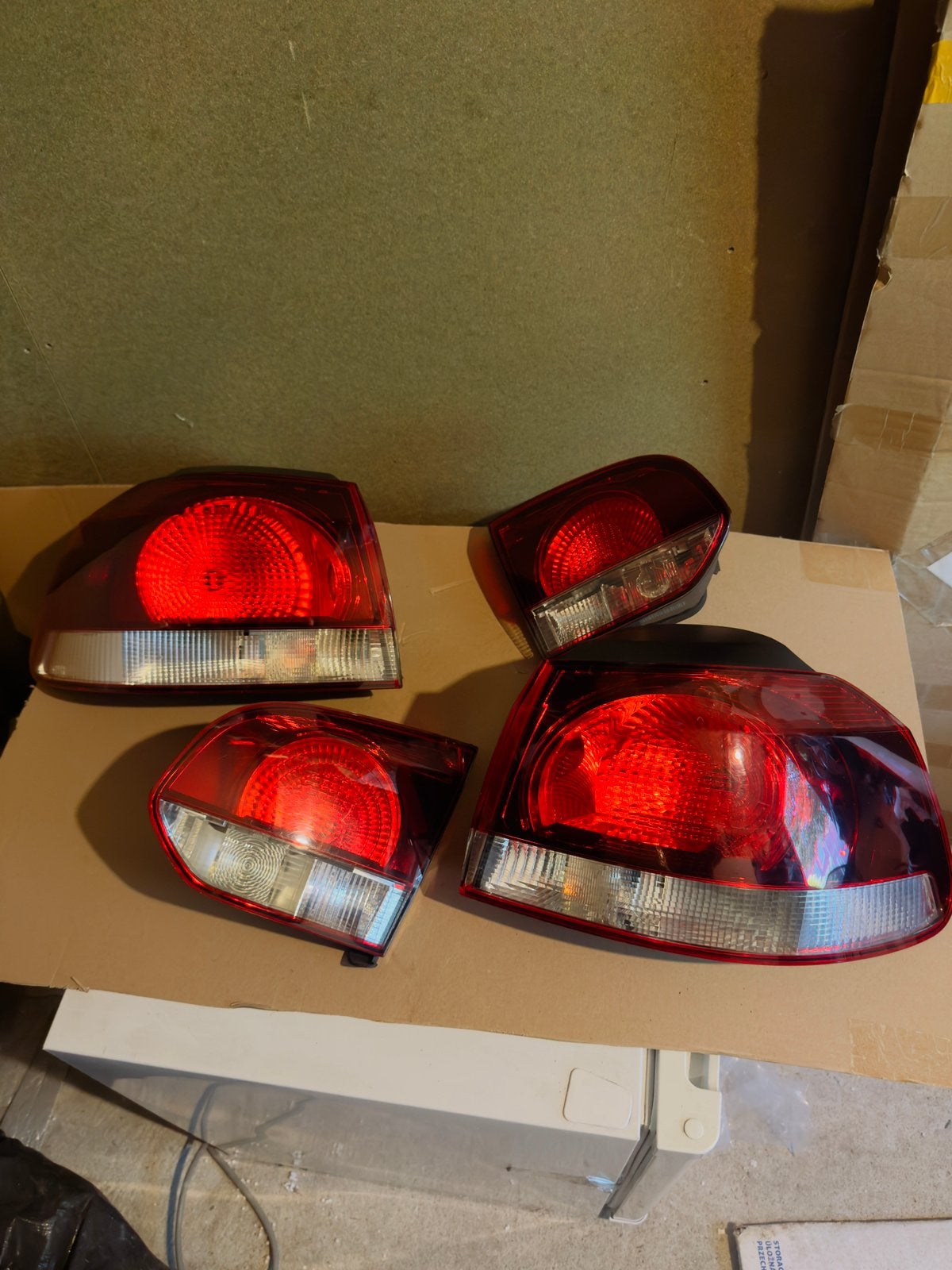 Originele achterlichten golf 6, Auto-onderdelen, Ophalen, Gebruikt