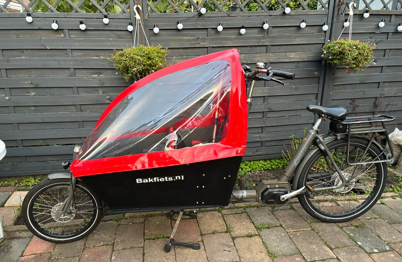 Bakfiets CargoBike Long Classic - Elektrisch, goed onderhoud, Gebruikt, Elektrisch, 2 kinderen, Ophalen