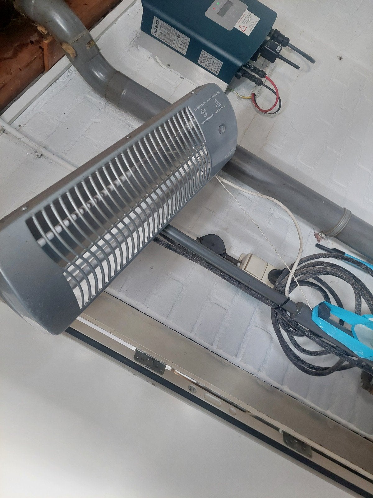 Elektrische terrasverwarming gratis, Tuin en Terras, Terrasverwarmers, Ophalen