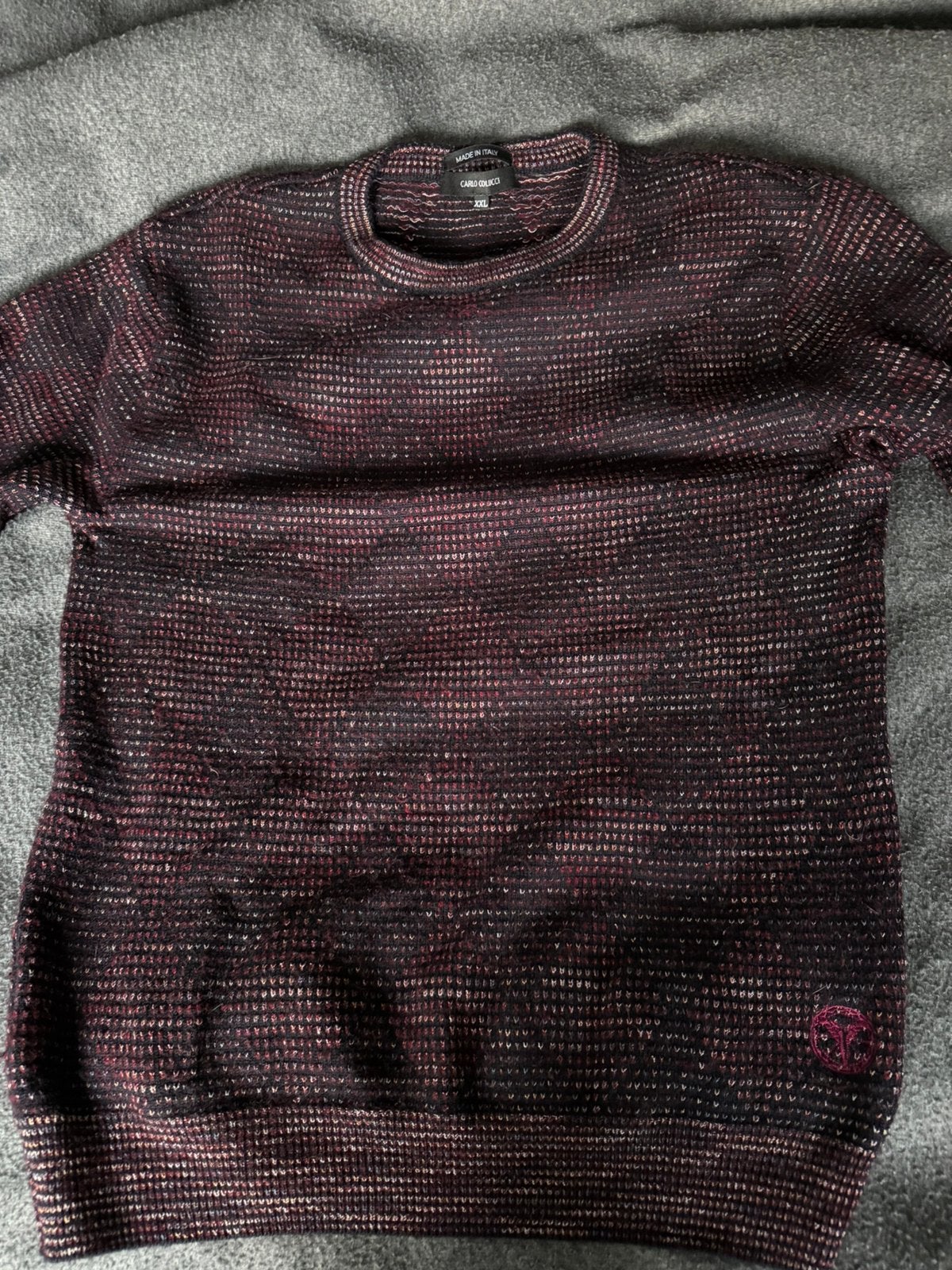 AANBIEDING Carlo Colucci trui M, Kleding | Heren, Truien en Vesten, Ophalen of Verzenden, Zo goed als nieuw, Maat 48/50 (M), Paars