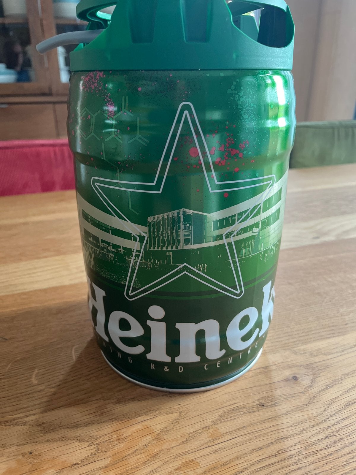 Heineken The Dr. H.P. Heineken Centre 5L Fust, Ophalen, Gebruikt, Overige typen, Heineken