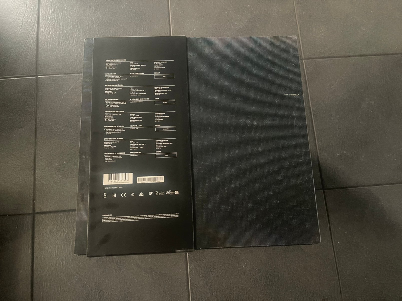 Foto 6 van MARSHALL Heston SUB 200 Subwoofer Black