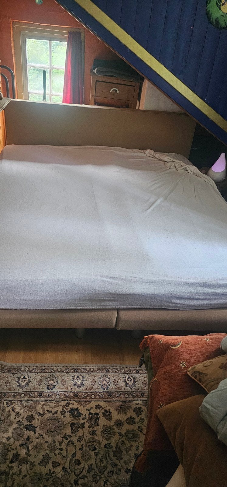 Avek Boxspring 180x200cm BIEDEN, Ophalen, Gebruikt, Tweepersoons, 180 cm