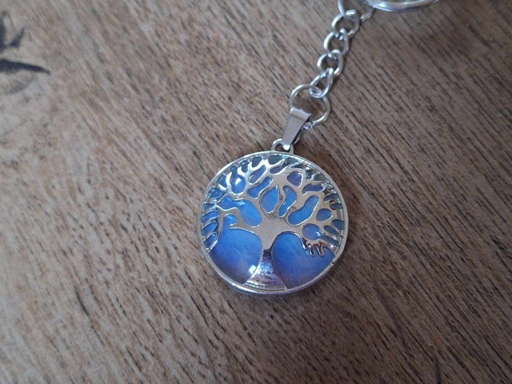 Sleutelhanger : Levensboom : Wit !!, Info@keycharms.nl, Overige typen, Nieuw, Medemblik