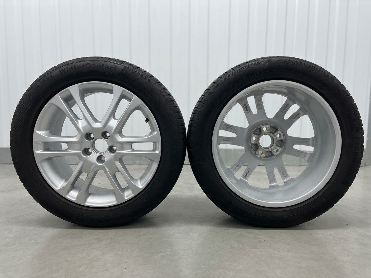 Set Volvo XC velgen voorzien van Continental winterbanden, Auto-onderdelen, Ophalen, 18 inch, Gebruikt, Banden en Velgen