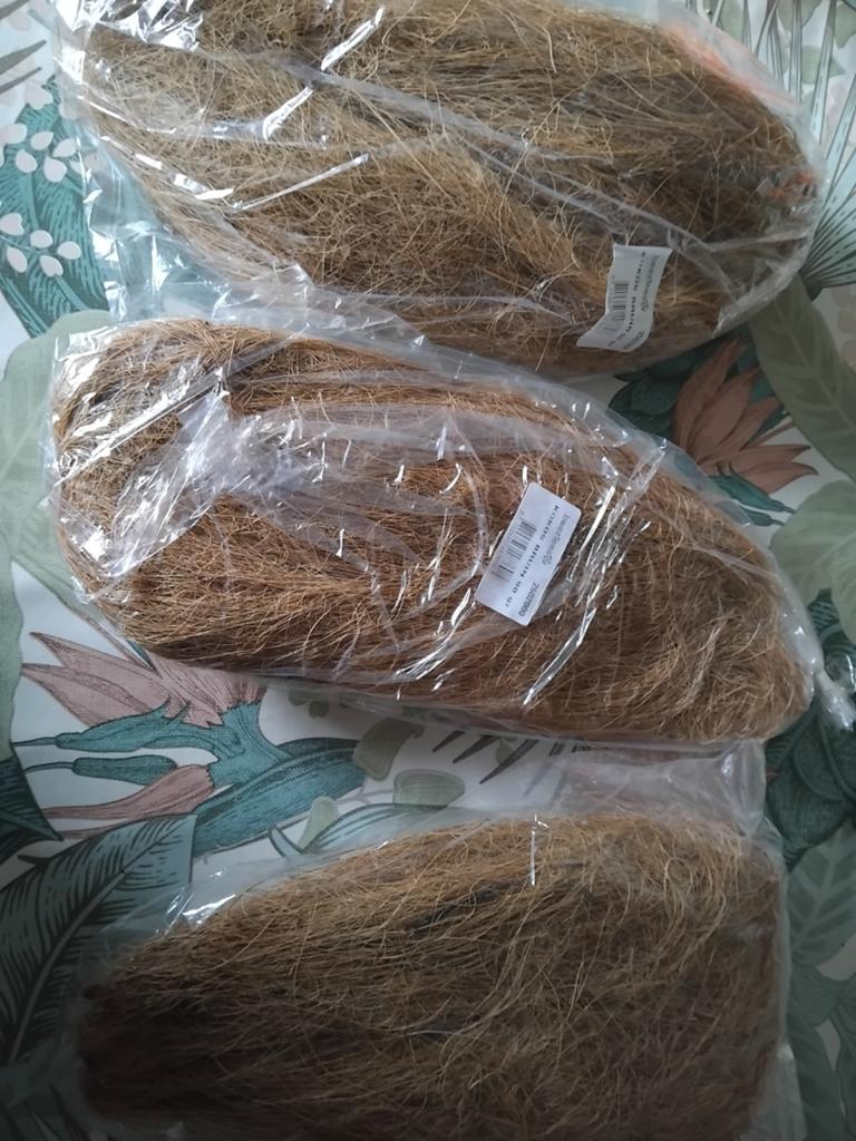 Beeztees nestmateriaal kokos bruin 90 gram, Verzenden, Nieuw