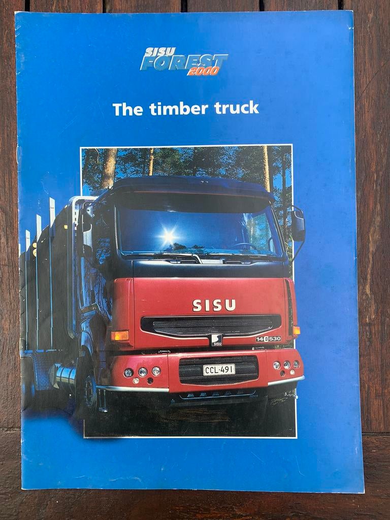 Sisu folder, Ophalen of Verzenden, Zo goed als nieuw, Renault