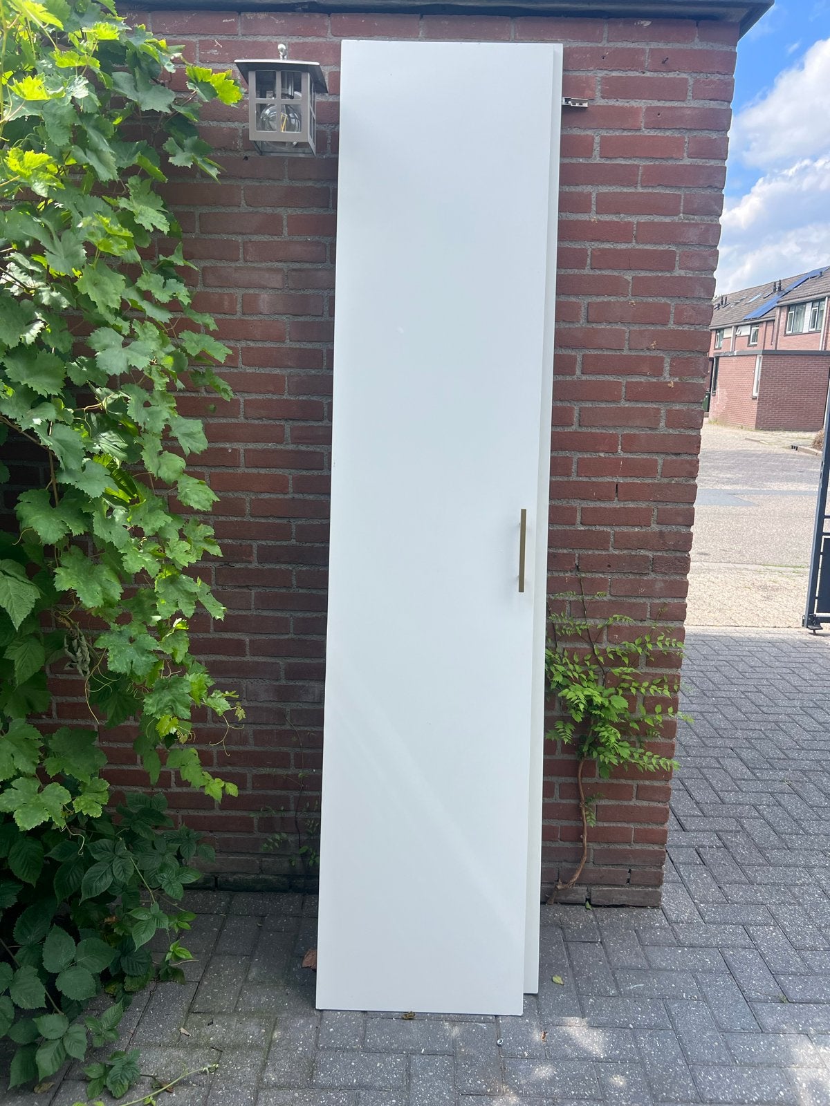 2x PAX deuren met gouden deurgrepen, Ophalen, Gebruikt, Minder dan 80 cm, 215 cm of meer