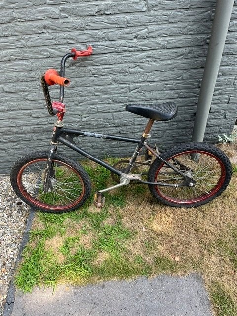 Bmx fiets, Fietsen en Brommers, Fietsen | Crossfietsen en BMX, Ophalen, Gebruikt, Staal, 16 tot 20 inch