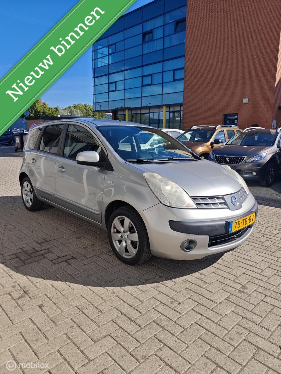 Nissan Note 1.6 First Note AUTOMAAT, Stof, Gebruikt, 4 cilinders, 49 €/maand