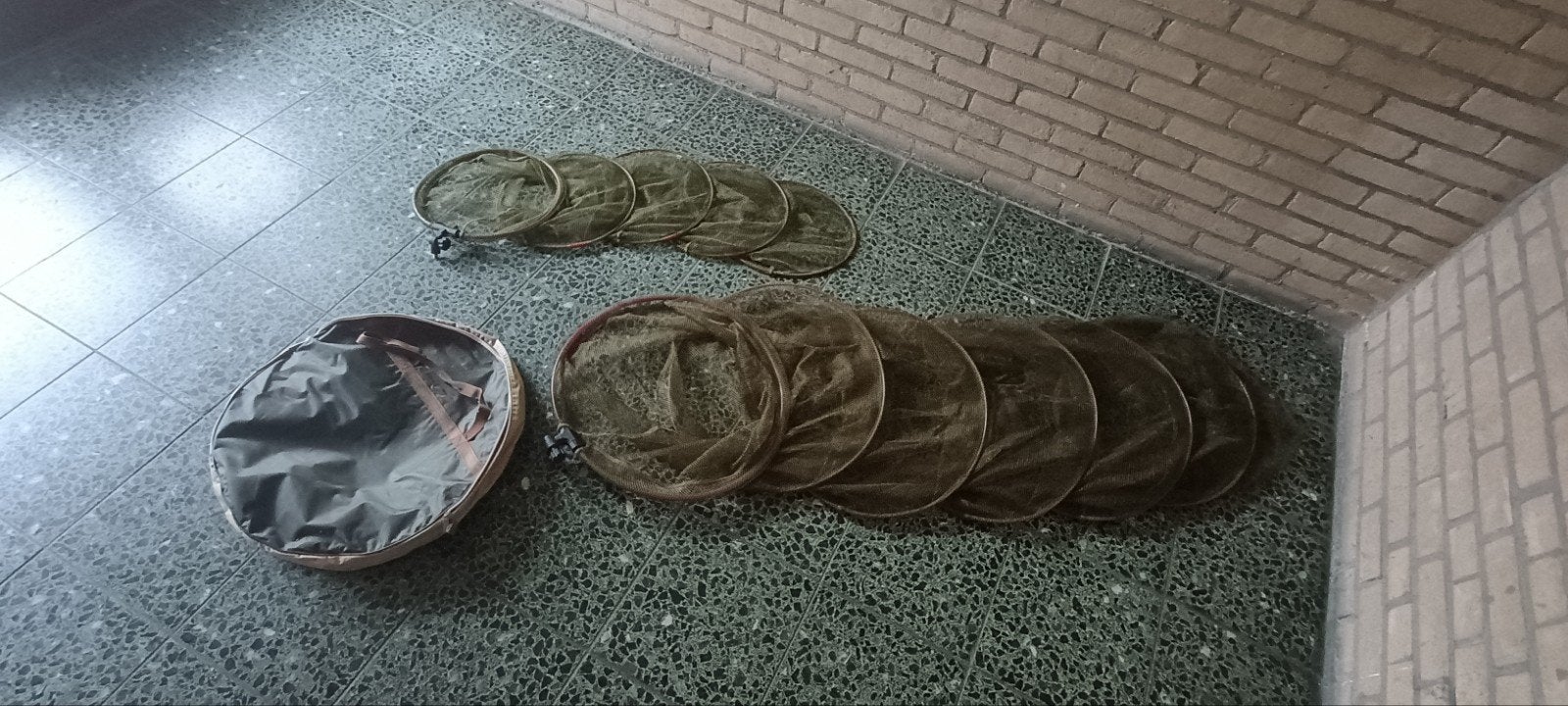 2 vintage leefnetten in ongebruikte staat, Ophalen of Verzenden, Nieuw, Net of Fuik