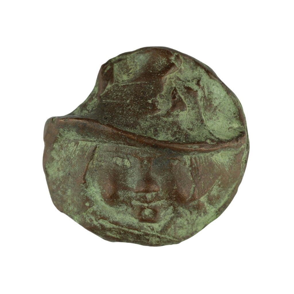 BRONZEN PENNING Elisabeth Varga PERUAANS JONGETJE, Verzenden, Brons, Nederland