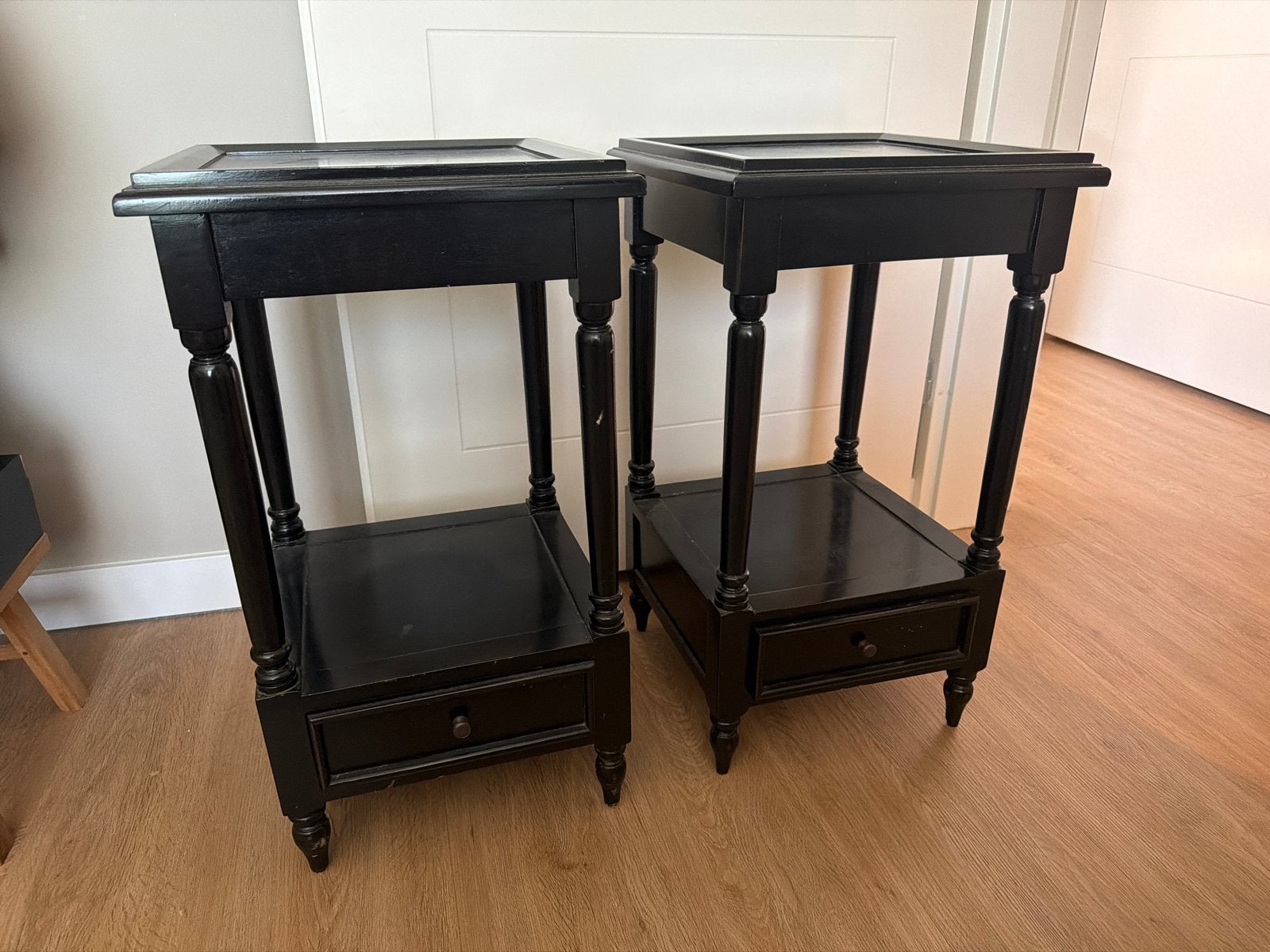 Klassieke bijzettafel/nachtkastje van Rofra Home, Ophalen, Minder dan 55 cm, Gebruikt, Vierkant