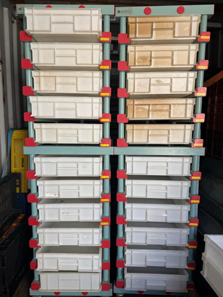 Bakkerij Transportkar met Diverse Bakken, Computers en Software, Servers, Zo goed als nieuw, Onbekend, Ophalen