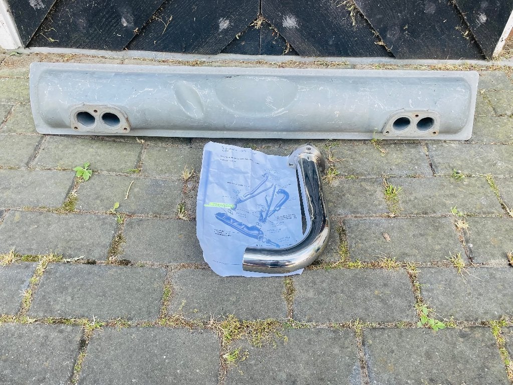 VW T3 Demper + eindpijp 025251053B, Auto-onderdelen, Ophalen, Nieuw, Volkswagen