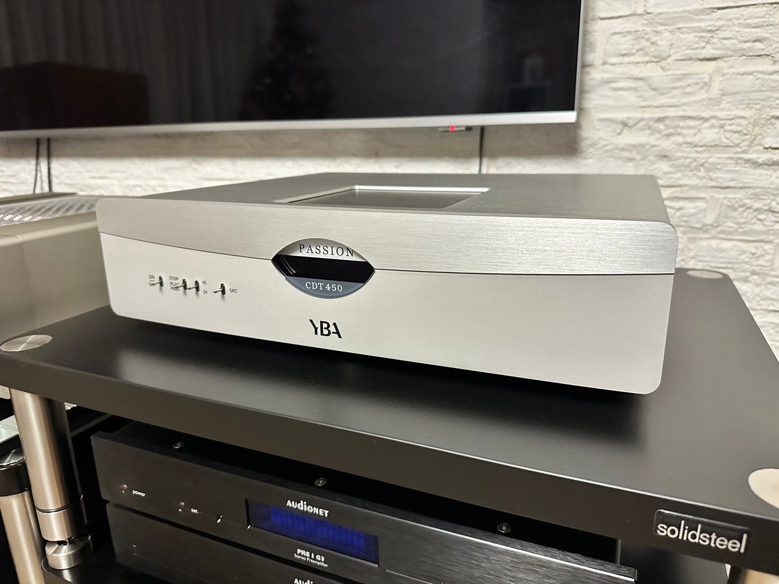 YBA CDT450 CD transport, YBA, ., Ophalen of Verzenden, Zo goed als nieuw
