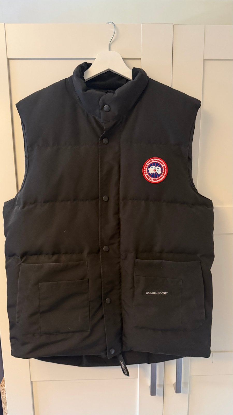 Canada Goose Bodywarmer Maat L, Ophalen of Verzenden, Gedragen, Maat 52/54 (L), Zwart