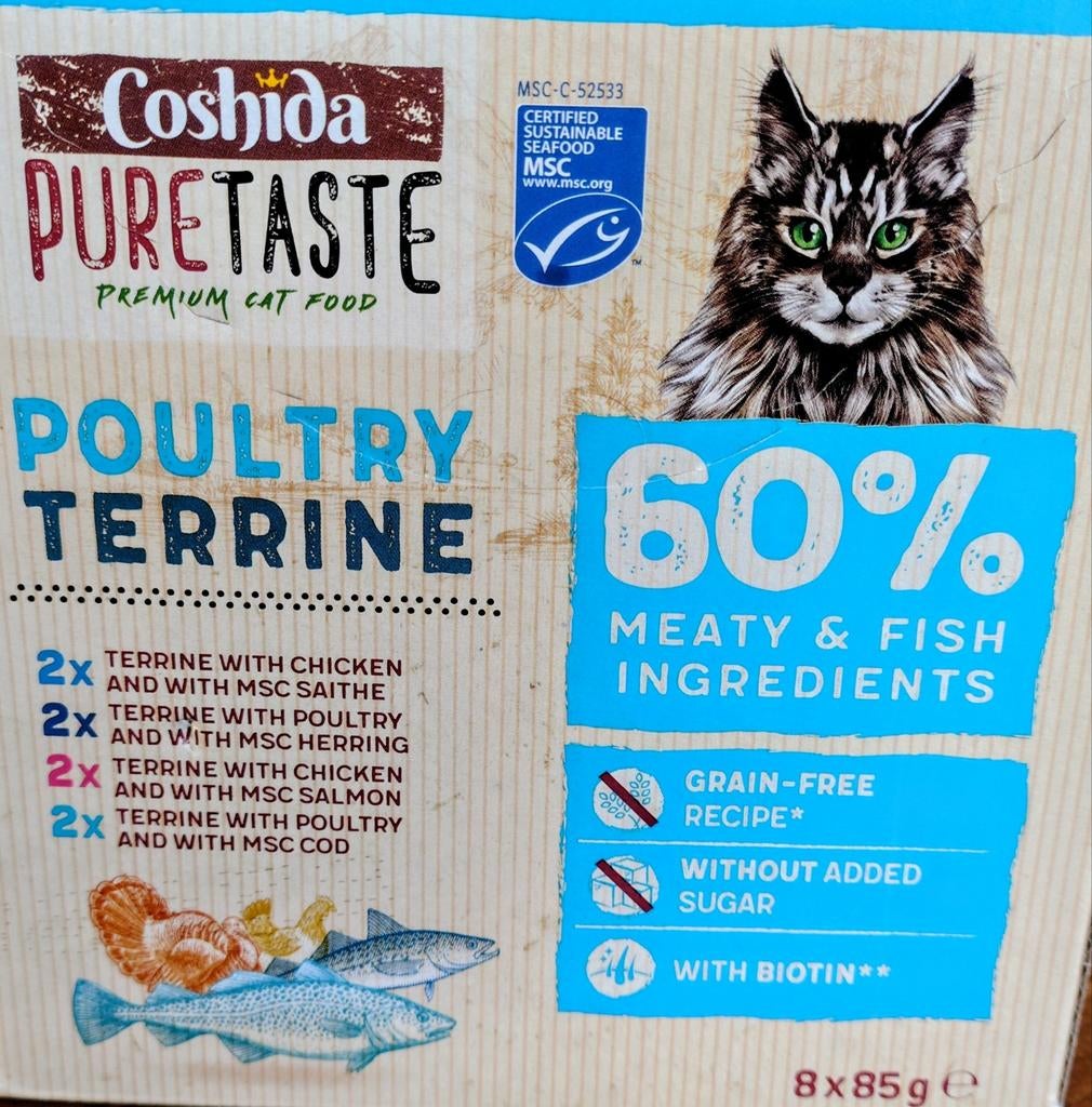 Cat's wet food, Ophalen