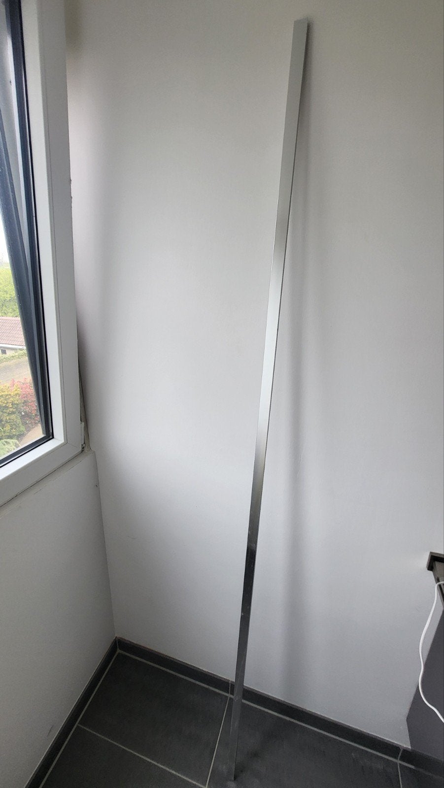 Nieuw Chroom Muurprofiel / U-profiel voor Glazen Douchewand, Ophalen, Nieuw, Chroom, Douche