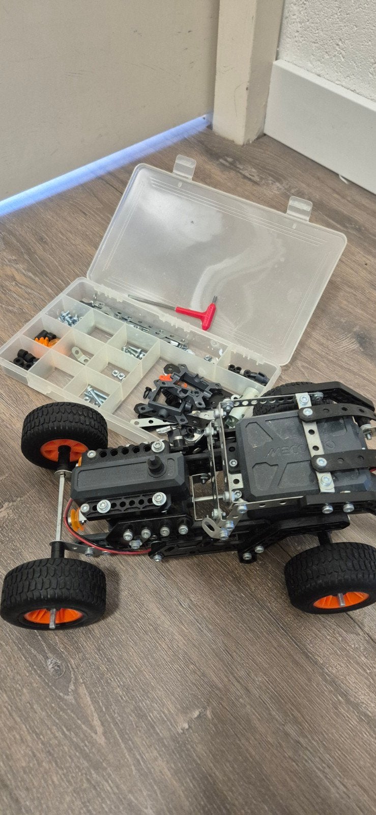Meccano modelauto met onderdelen, Overige merken, Gebruikt, Auto, Groter dan 1:32