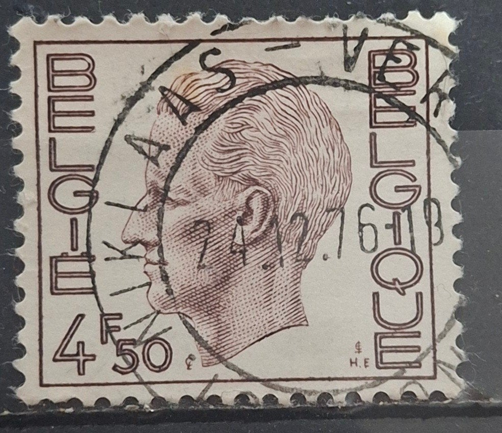 Belgie Postzegel (B3-P3), Ophalen of Verzenden, Gestempeld