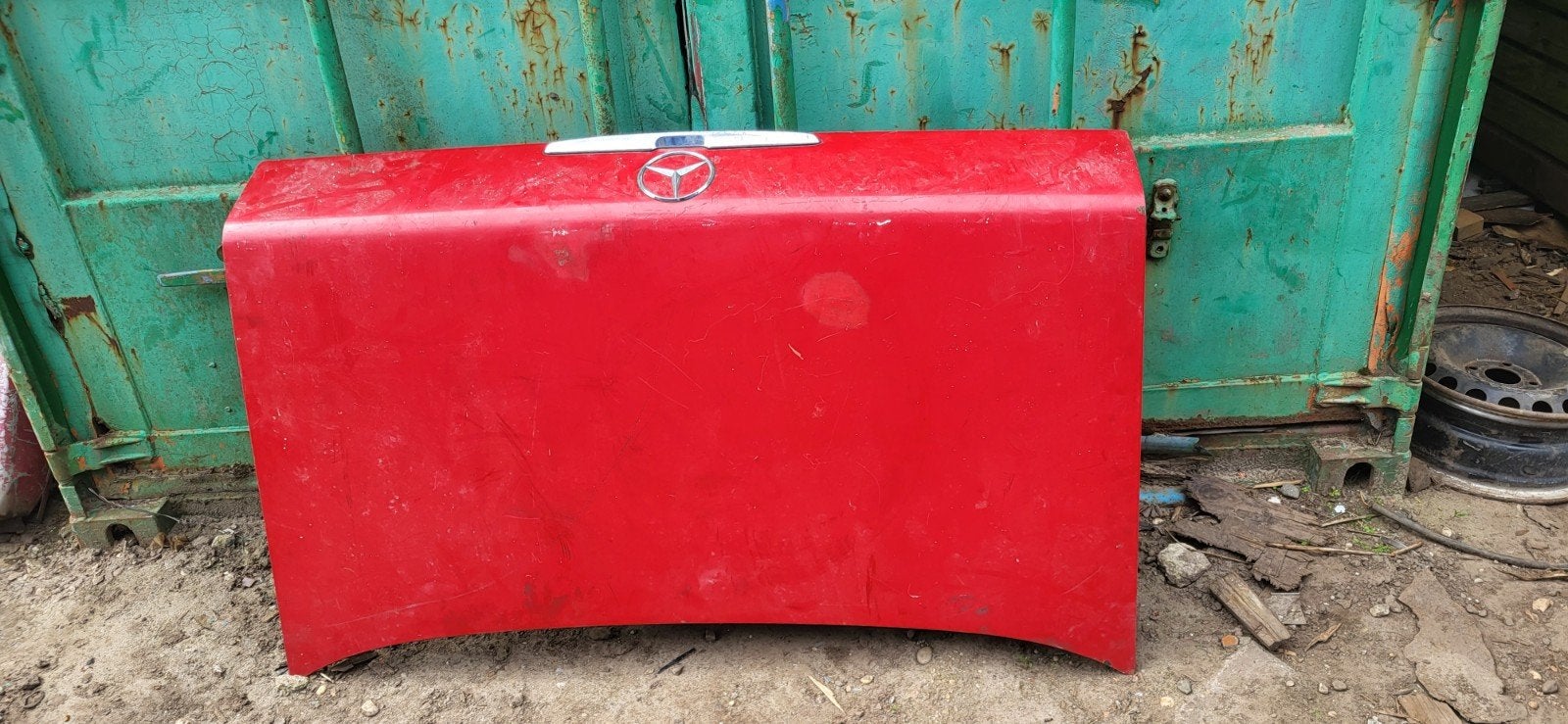 Rode achterklep Mercedes-Benz, w115 gebruikt, Gebruikt, Voor, Mercedes-Benz, Ophalen of Verzenden