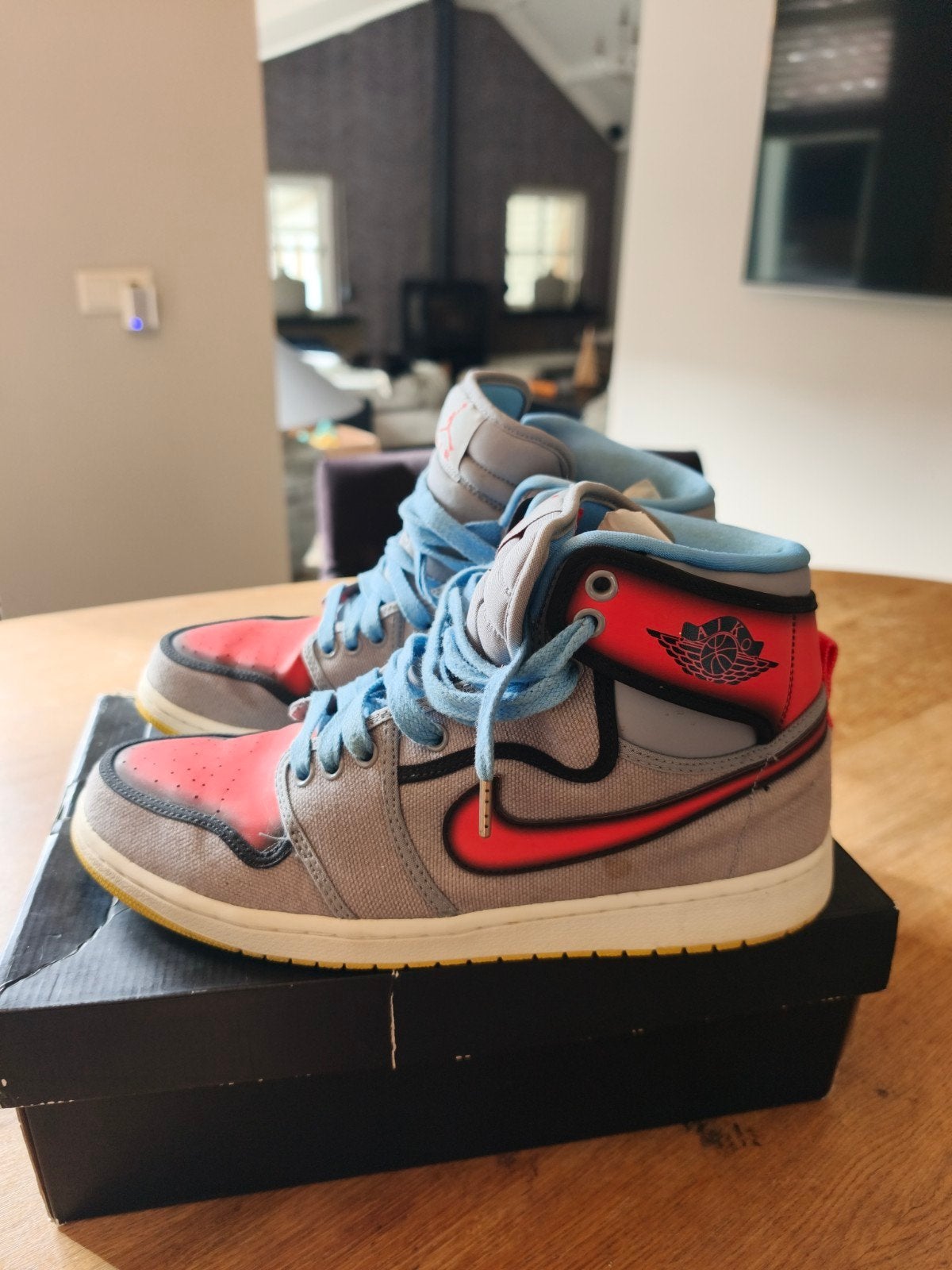 Nike Jordan 1 Retro RTTG Barcelona maat 46 2012, Overige kleuren, Nike Jordan, Ophalen of Verzenden, Sneakers of Gympen
