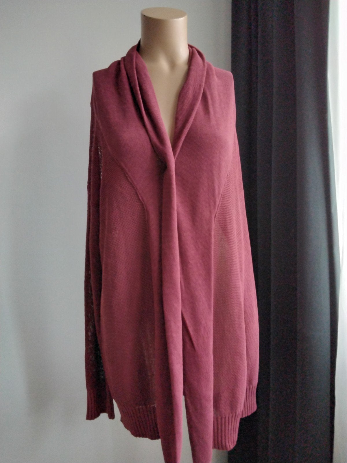 Sarah Pacini vest, one size, zo goed als nieuw, Sarah Pacini, Ophalen of Verzenden, Zo goed als nieuw, Rood