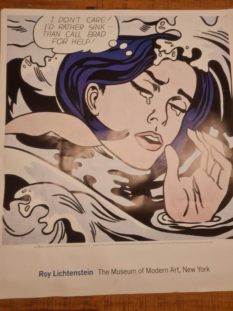 Roy Lichtenstein, Ophalen of Verzenden