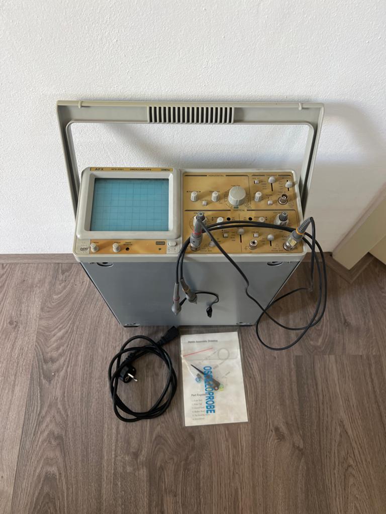 AFX-4321 Oscilloscoop 20MHz met accessoires, Ophalen, Gebruikt